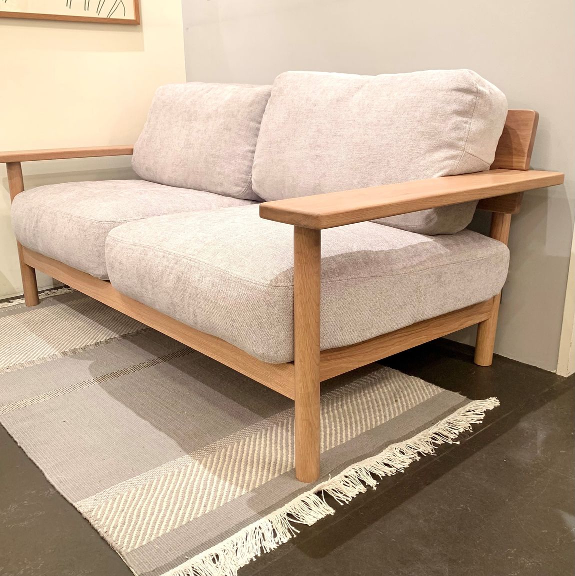 IDEE イデー DIMANCHE ディモンシュ 本革 オーク材 ナチュラル